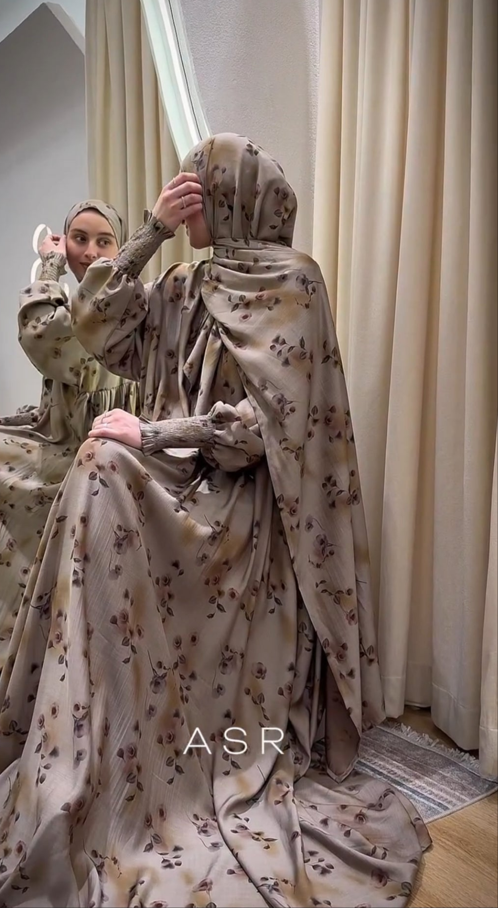 Silk Cupro Abaya fashion