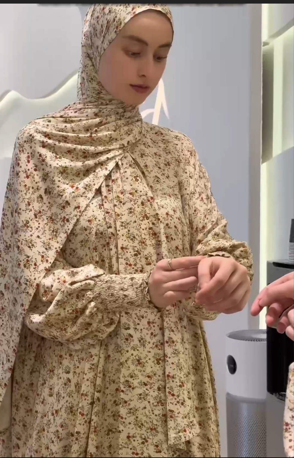 Sumaya silky klänning Abaya fashion