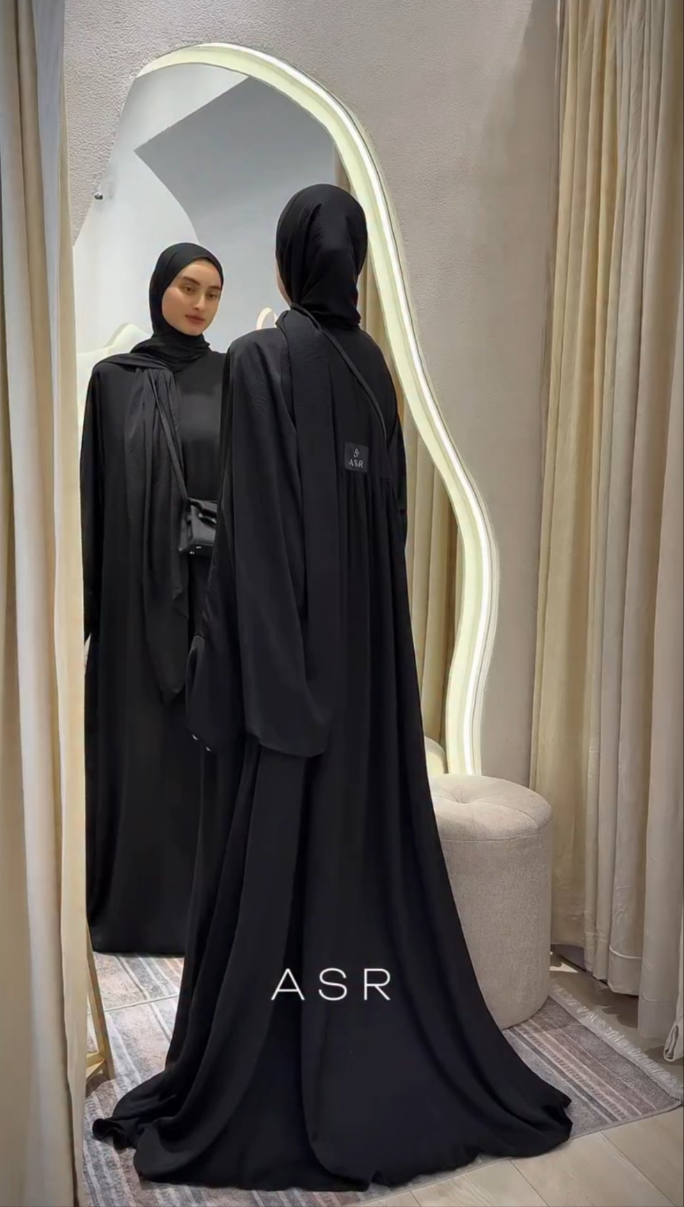 Silky Dubai Abaya Harir