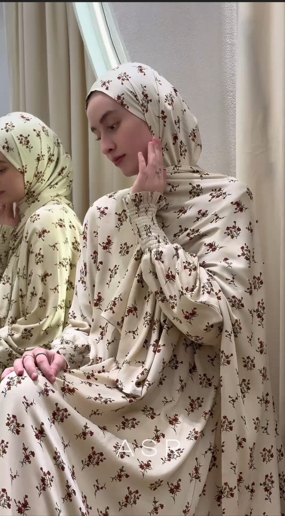Sumaya silky klänning Abaya fashion