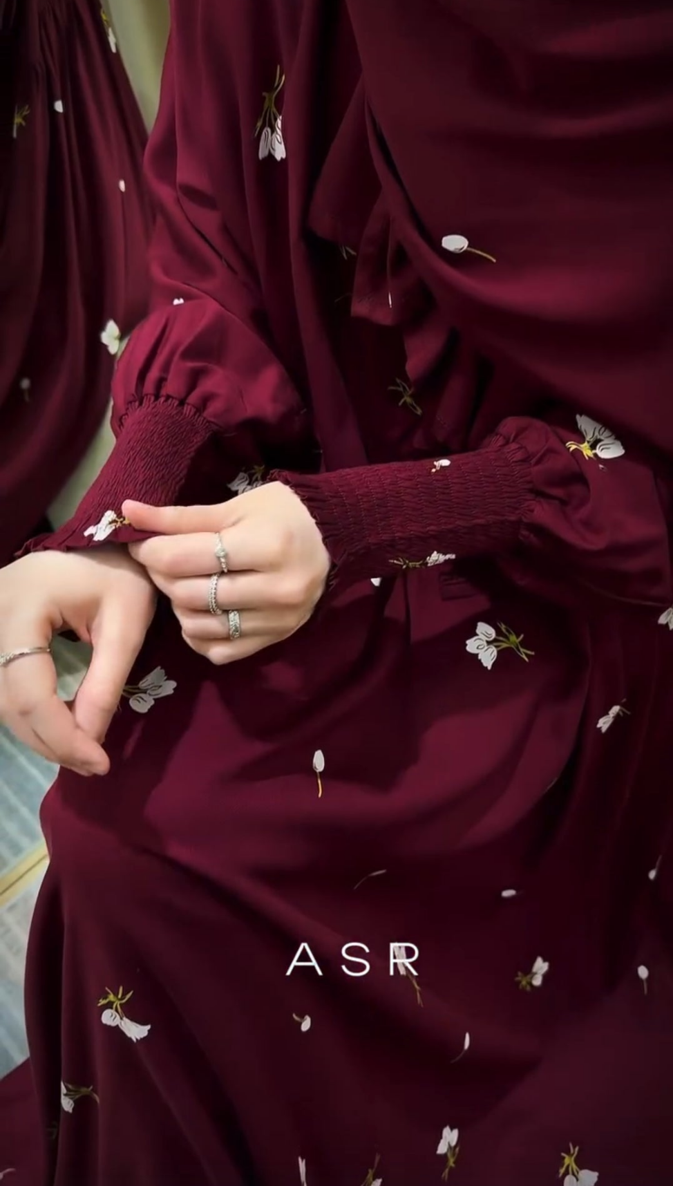 Bomullsiden klänning Abaya fashion