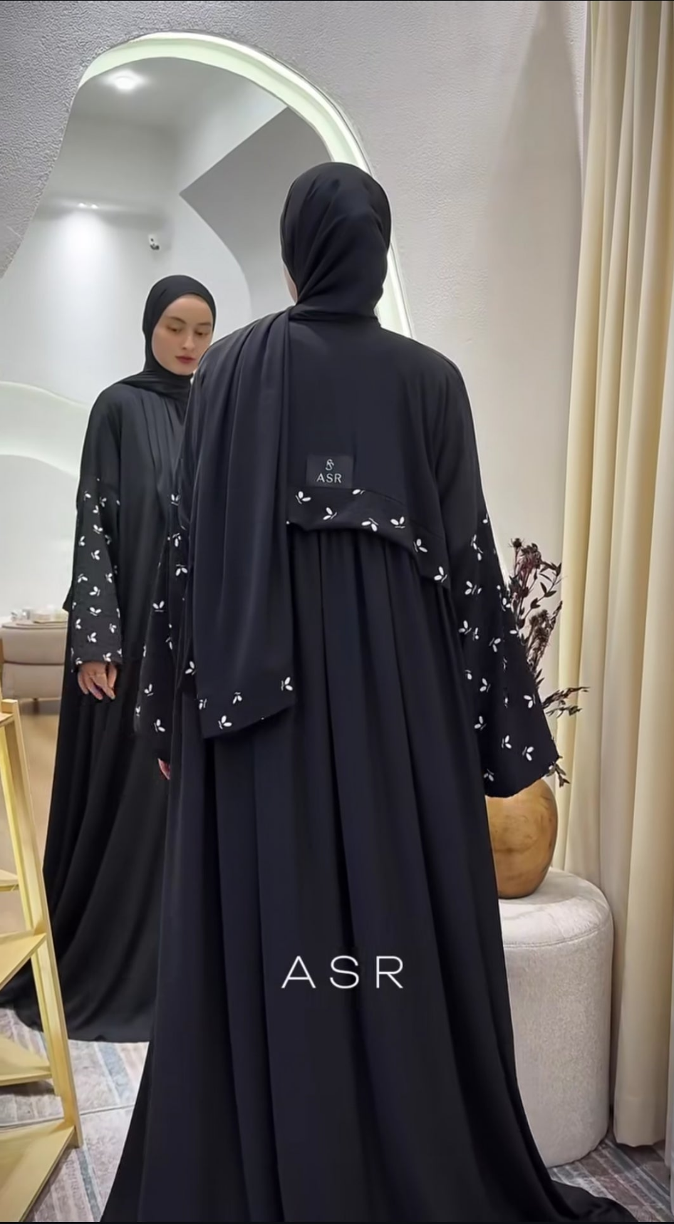 Dubai silky Abaya Harir