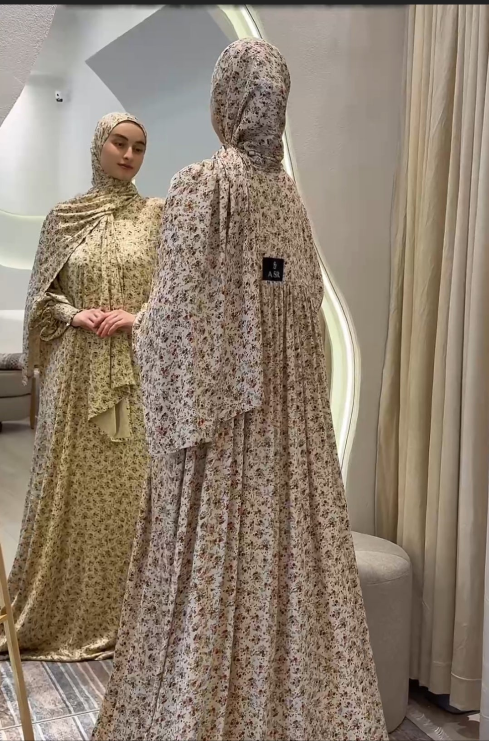 Sumaya silky klänning Abaya fashion