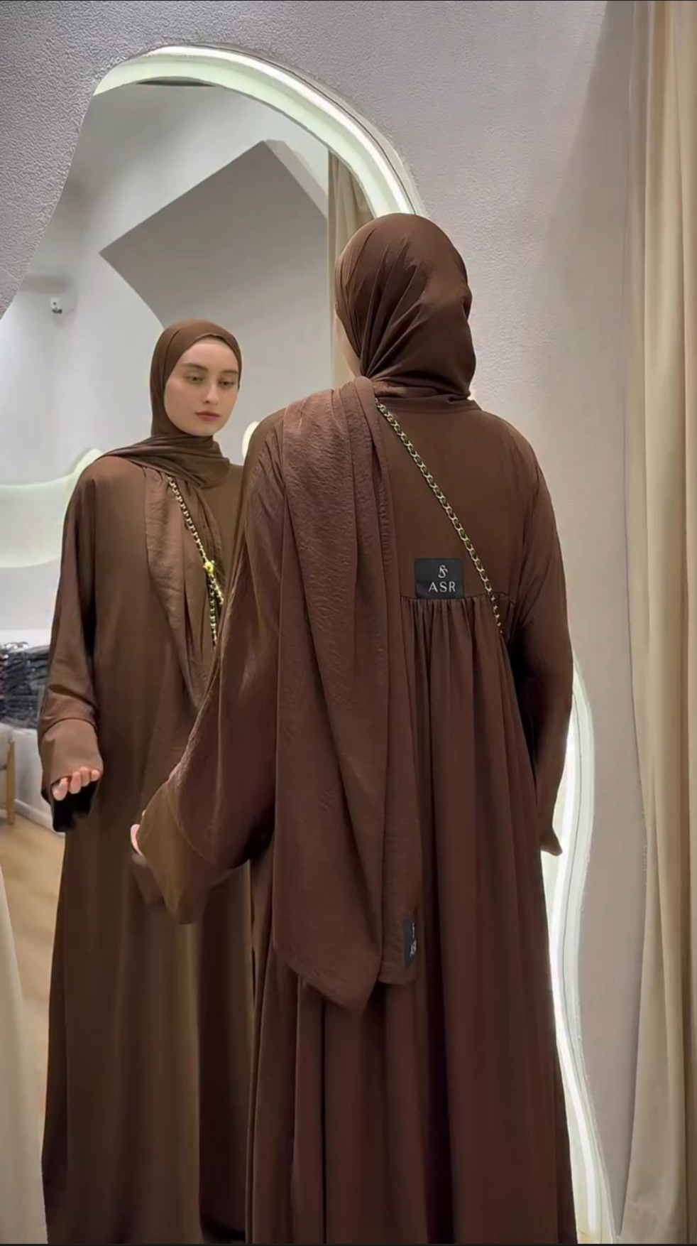 Silky Dubai Abaya Harir