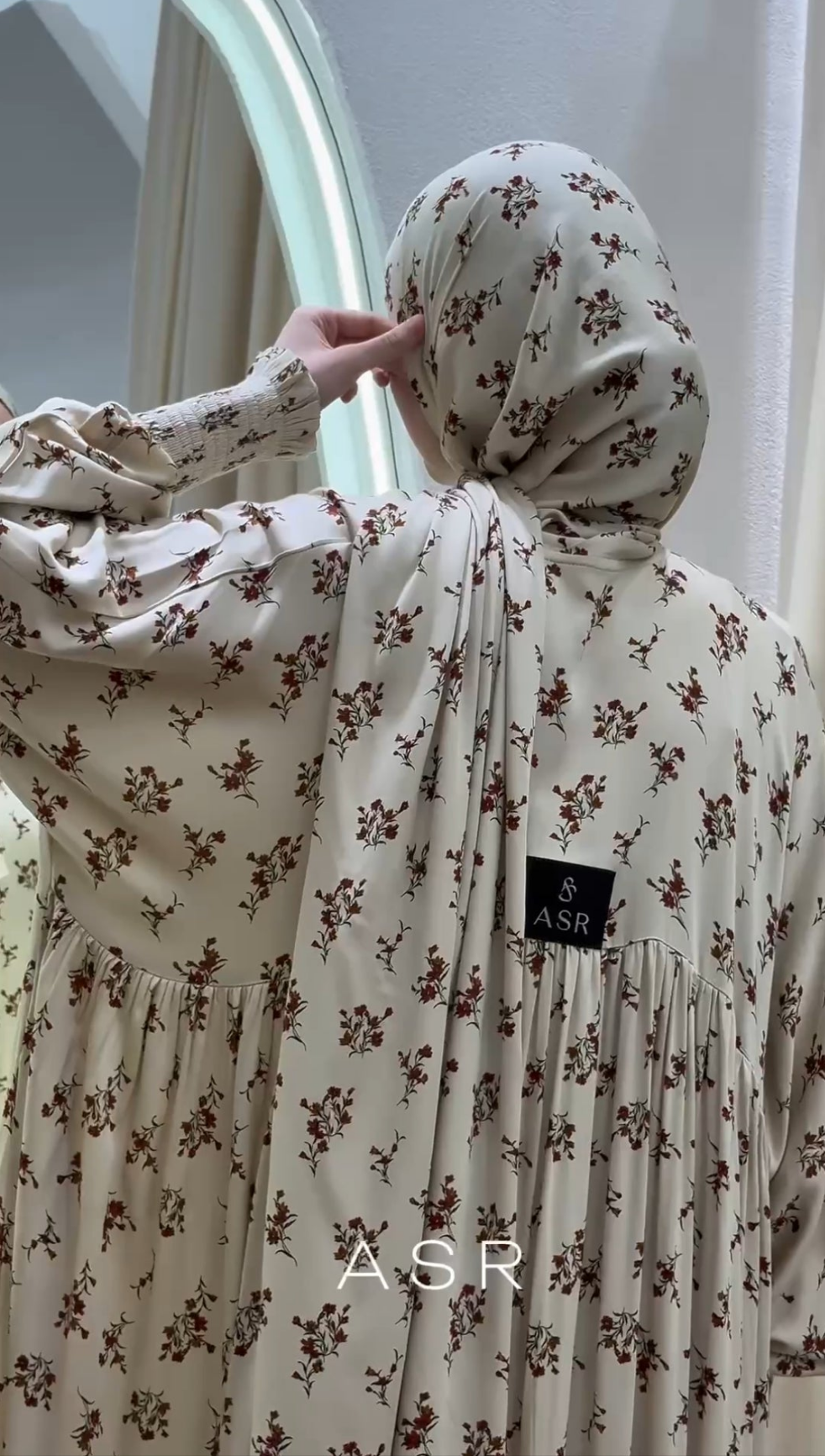Sumaya silky klänning Abaya fashion