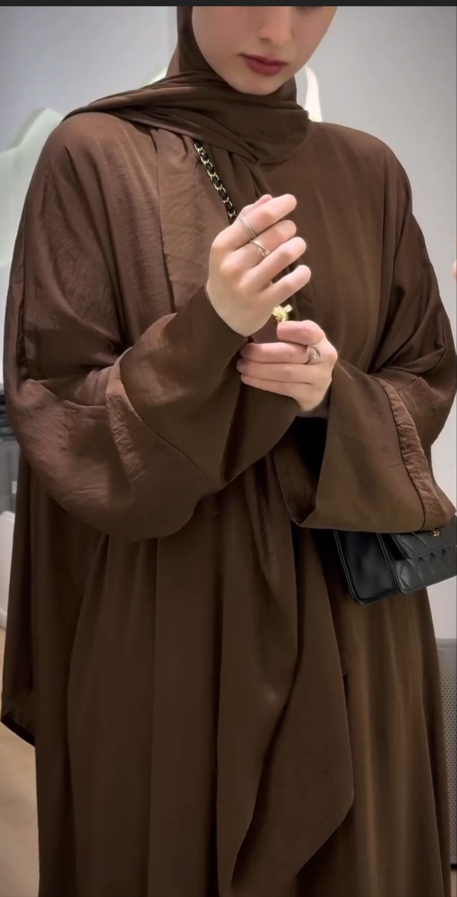 Silky Dubai Abaya Harir