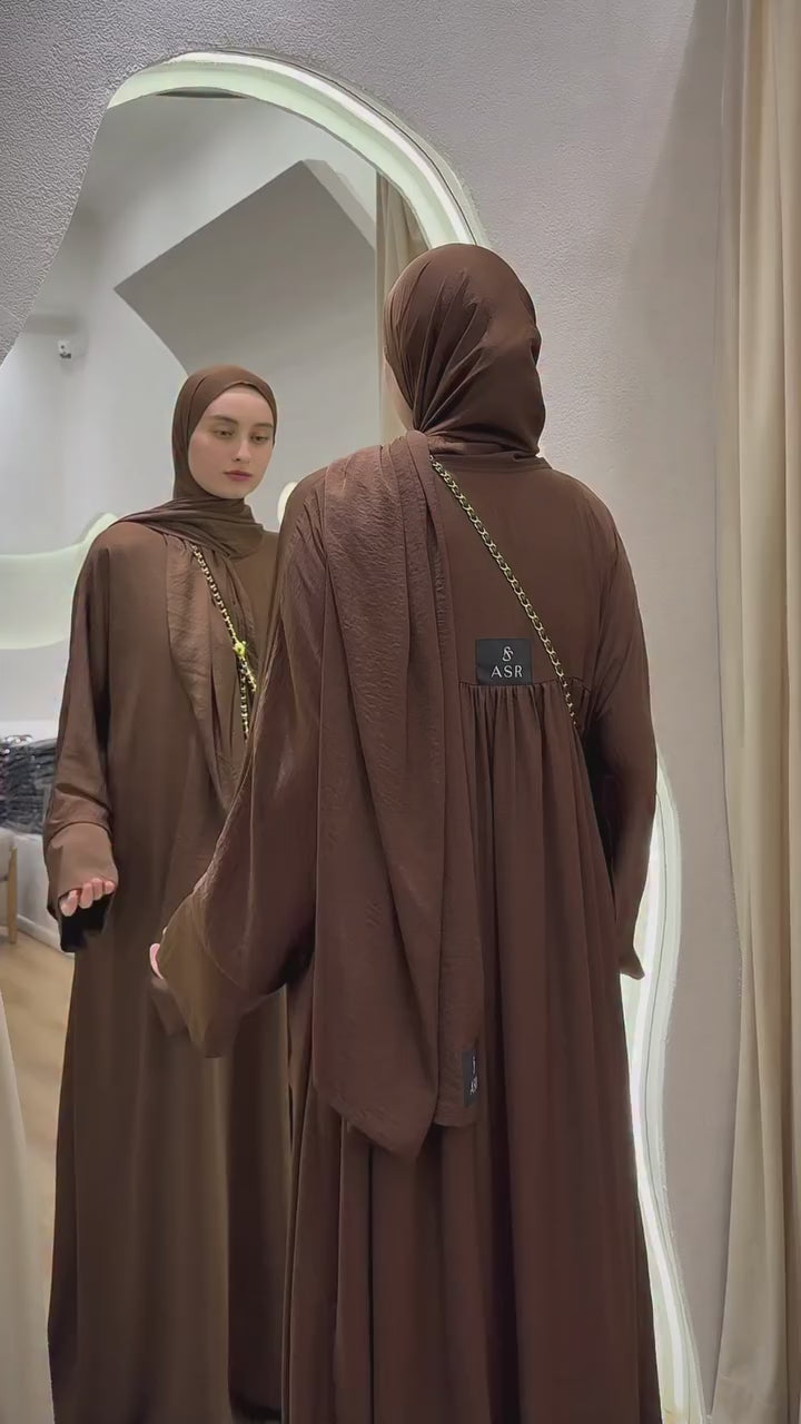 Silky Dubai Abaya Harir
