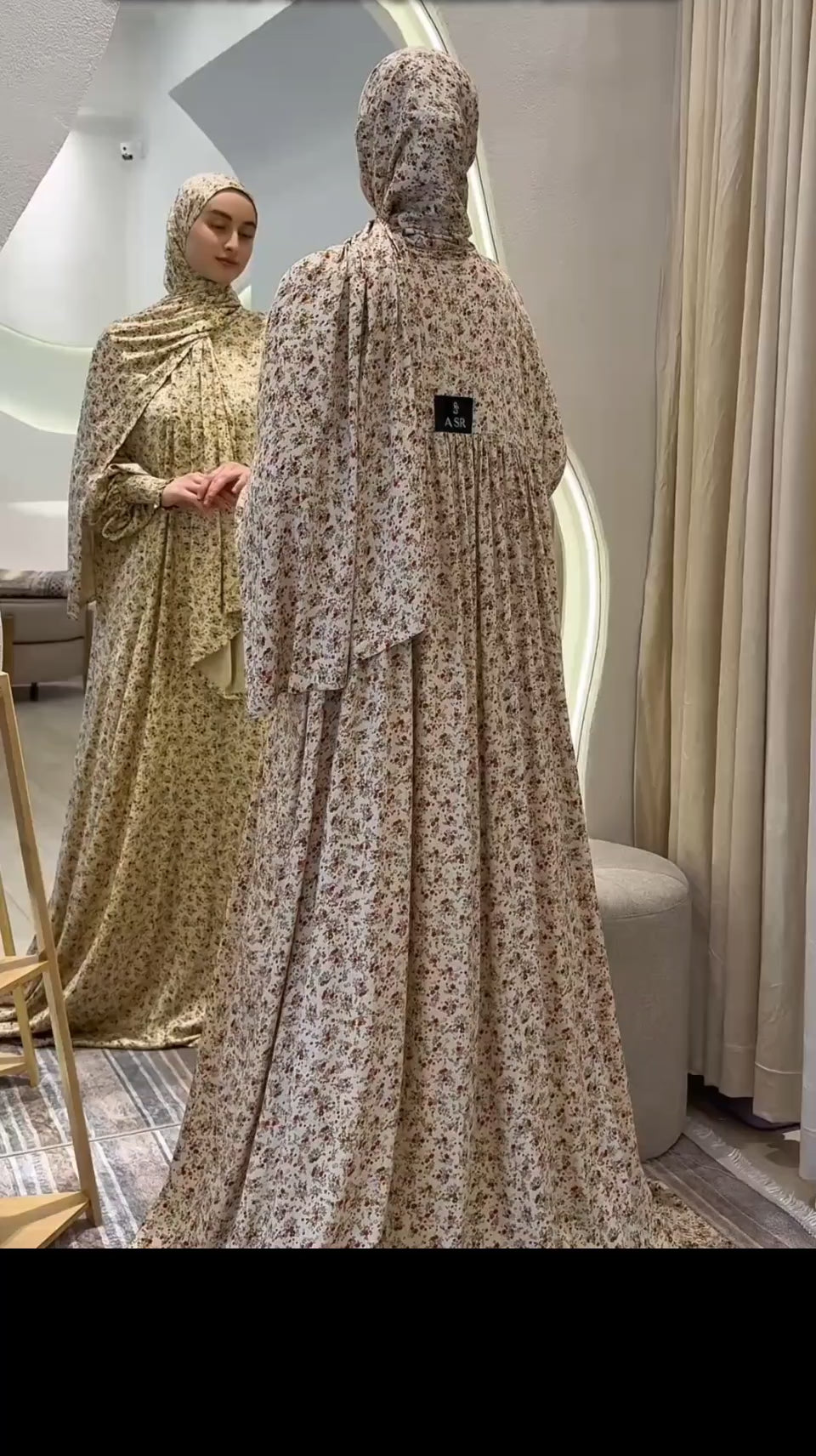 Sumaya silky klänning Abaya fashion