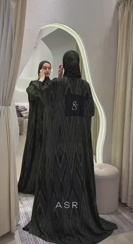 Bomullsiden klänning Abaya fashion