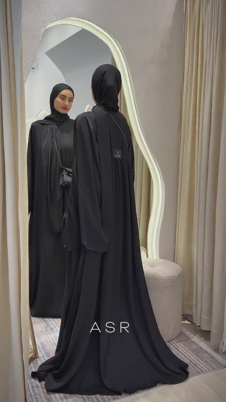 Silky Dubai Abaya Harir